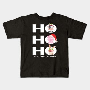 Cruelty Free Christmas Kids T-Shirt